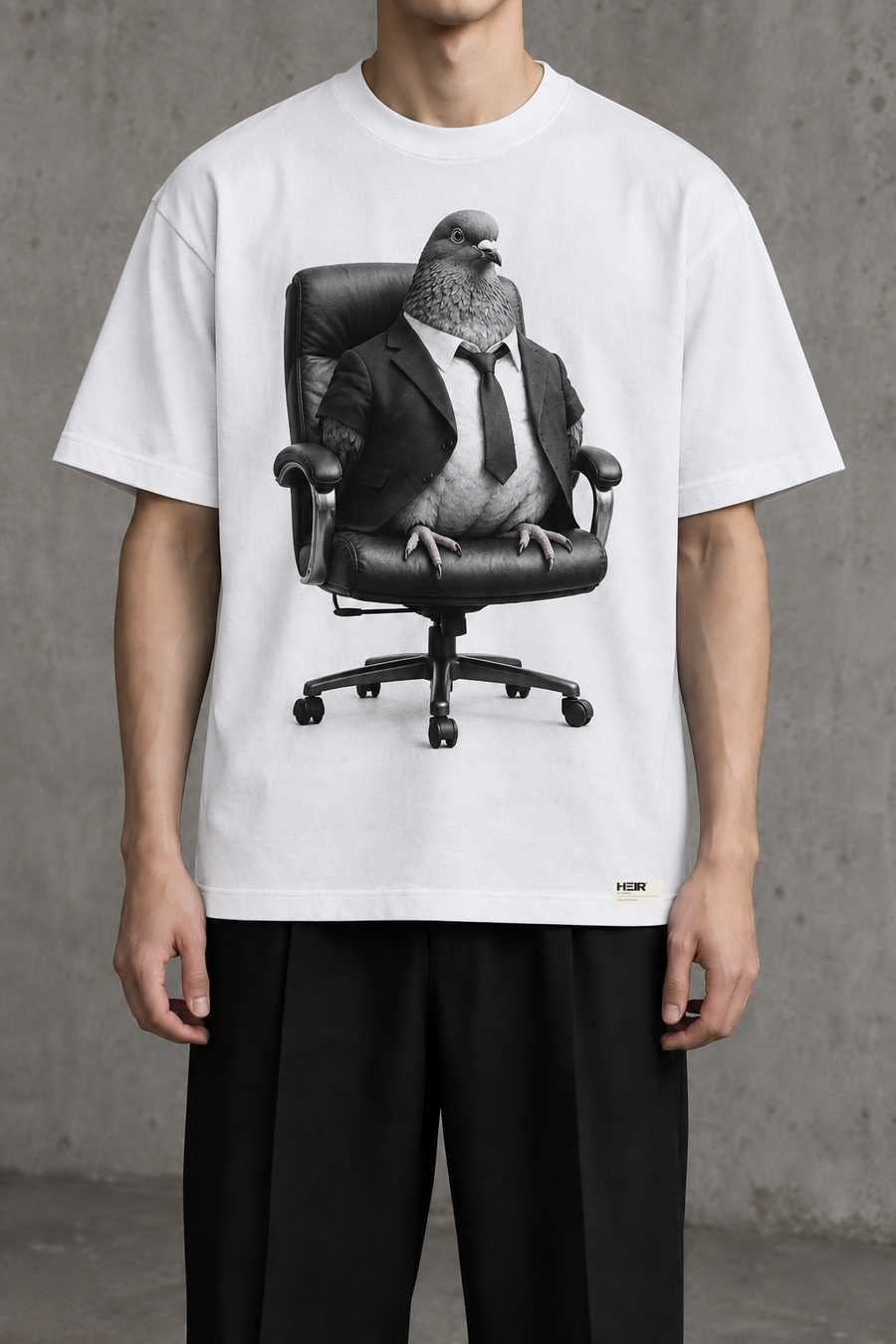 CEO Pigeon Graphic T-Shirt — The piece